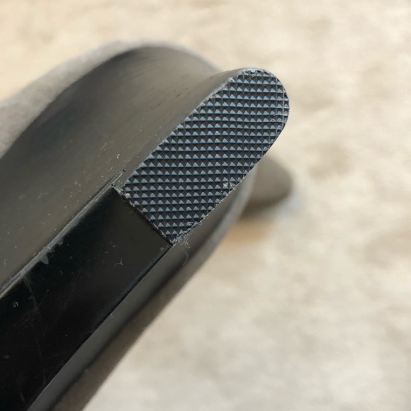 Calvin Klein Yanna Wedge Heels Gray Suede 13 NEW - Picture 8 of 8